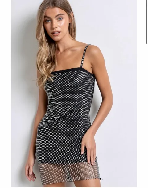 Vestido Strass