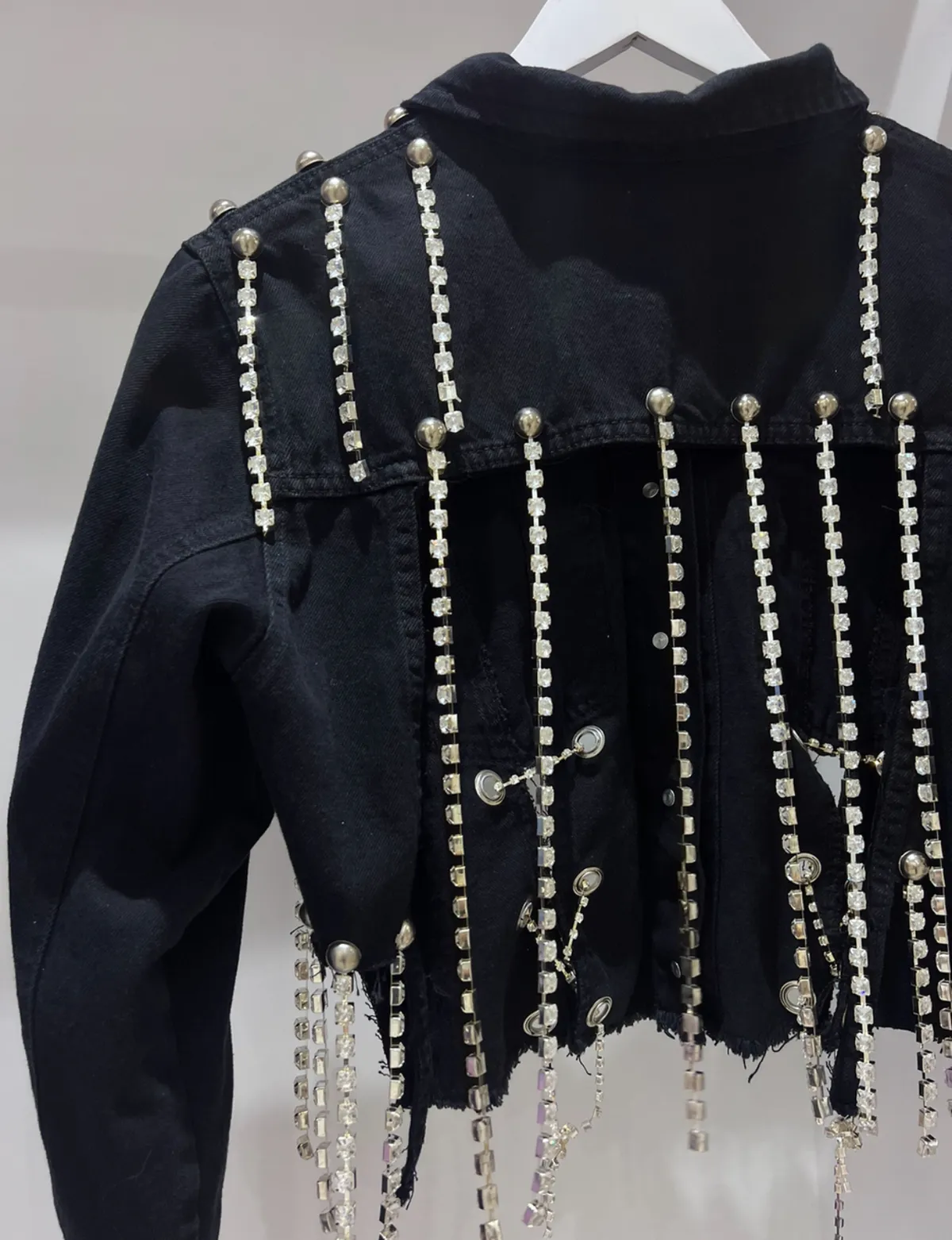 Campera diamond black, fotografía 1
