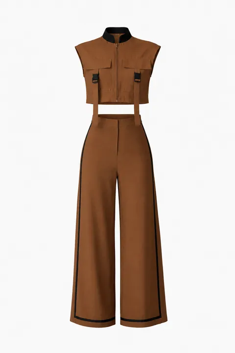 Aisha set marron
